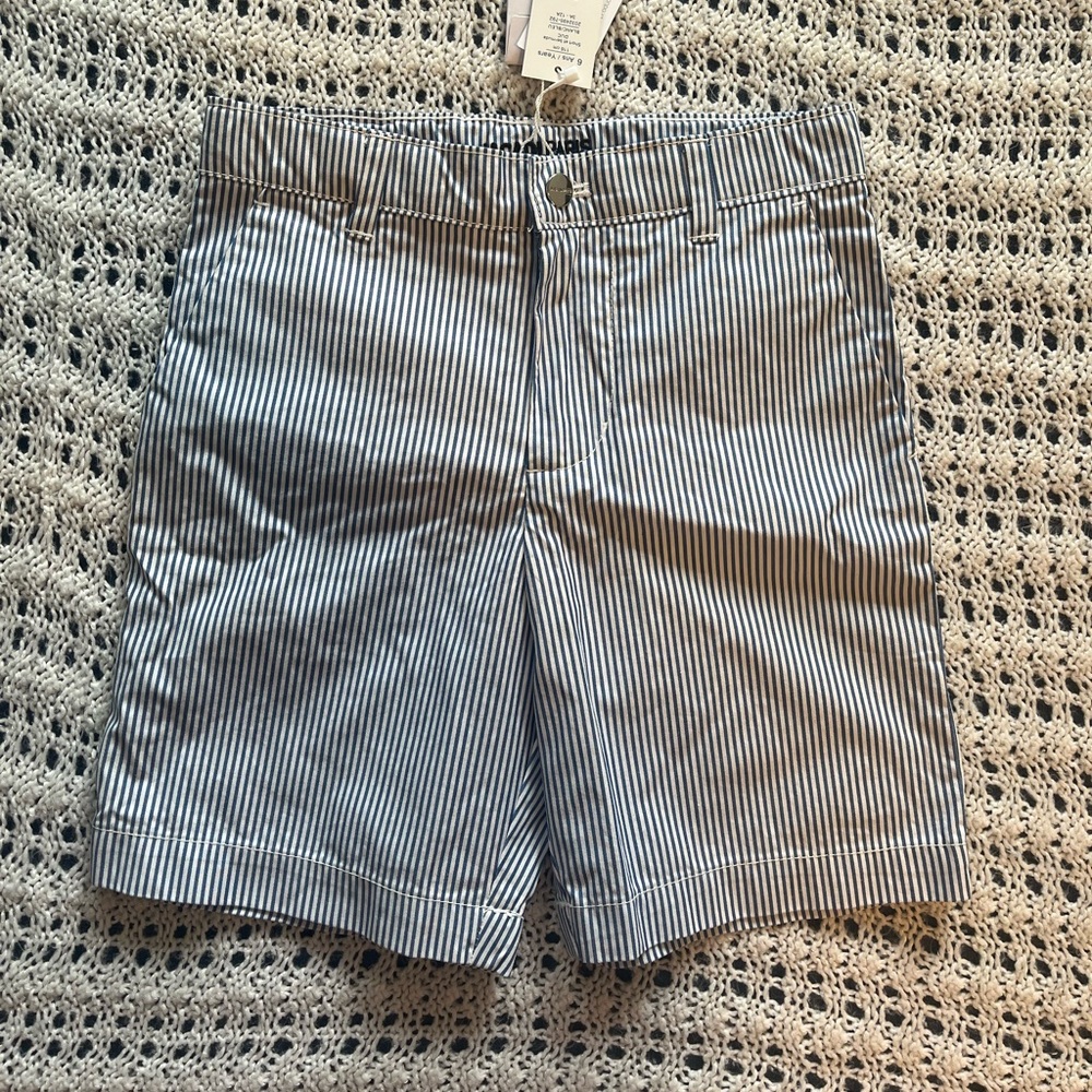 Jacadi Boy Striped Bermuda Shorts